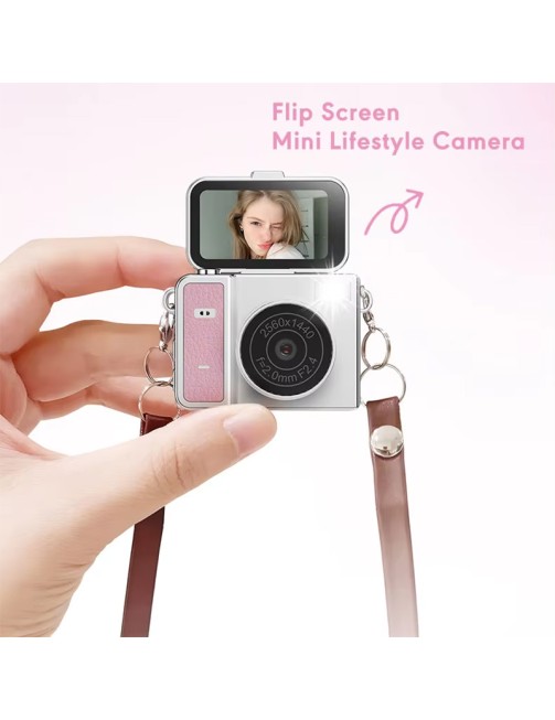 Children Photo Video Pocket Camera 1080P Mini Thumb Camera Flip Screen