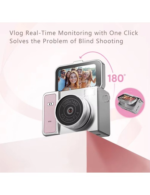 Children Photo Video Pocket Camera 1080P Mini Thumb Camera Flip Screen