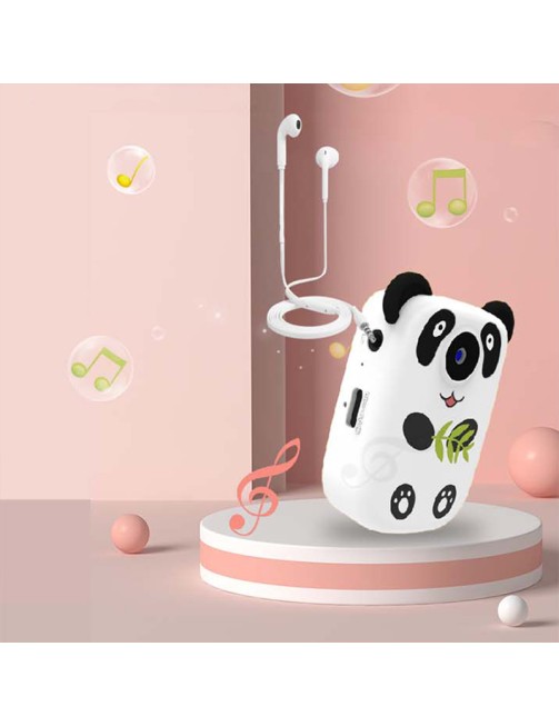 Panda Style 1.4-Inch Children's Mini Digital Camera Cartoon Thumb Music Camera