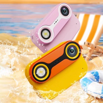 Children Waterproof Dive Camera Dual Lens 1080p HD Screen 2.4-Inch Children Waterproof Dive Camera Dual Lens 1080p HD Screen 2.4-Inch