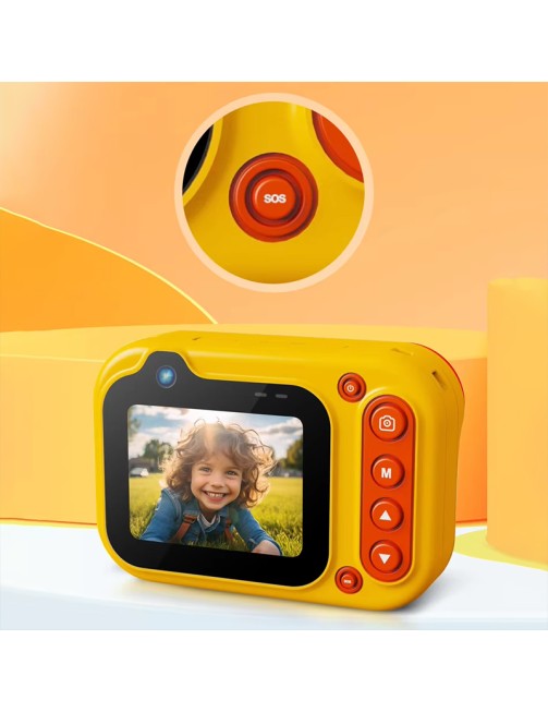 Children Waterproof Dive Camera Dual Lens 1080p HD Screen 2.4-Inch