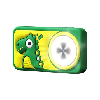 Dinosaur Shaped Kids Camera Mini Educational Digital Selfie Camera MP3 Function Waterproof Full HD 1080p