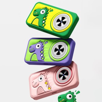 Dinosaur Shaped Kids Camera Mini Educational Digital Selfie Camera MP3 Function Waterproof Full HD 1080p Dinosaur Shaped Kids Camera Mini Educational Digital Selfie Camera MP3 Function Waterproof Full HD 1080p
