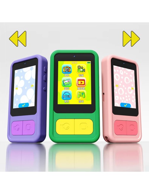 Dinosaur Shaped Kids Camera Mini Educational Digital Selfie Camera MP3 Function Waterproof Full HD 1080p