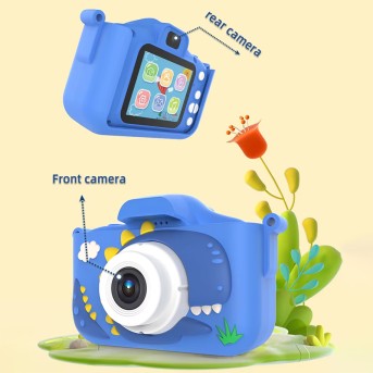 4800W HD Cartoon Children's Camera with Waterproof Silicone Cover 4800W HD Cartoon Children's Camera with Waterproof Silicone Cover
