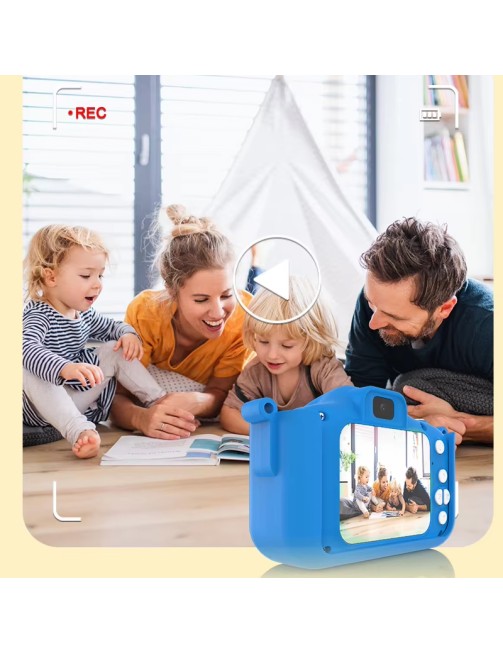 4800W HD Cartoon Children's Camera with Waterproof Silicone Cover