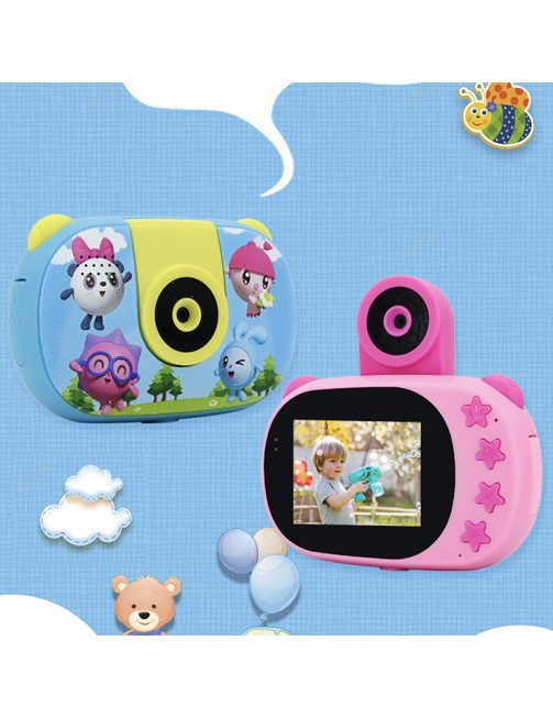 Waterproof Kids Digital Video Camera 2-Inch Screen Imaging Sensor