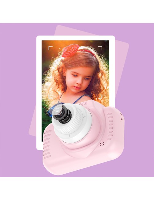 Children's Digital Camera Dual Lens Waterproof Mini Toy Camcorder