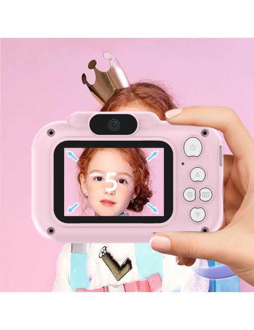 Children's Digital Camera Dual Lens Waterproof Mini Toy Camcorder