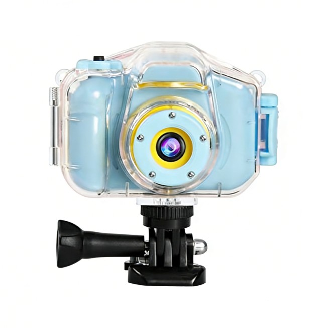 Kids Waterproof Camera HD Sensor Optical Zoom 2-Inch Screen Portable Travel Toy