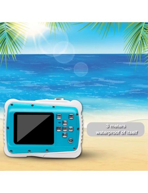 Kids Waterproof Digital Camera Birthday Holiday Gift Action Camera