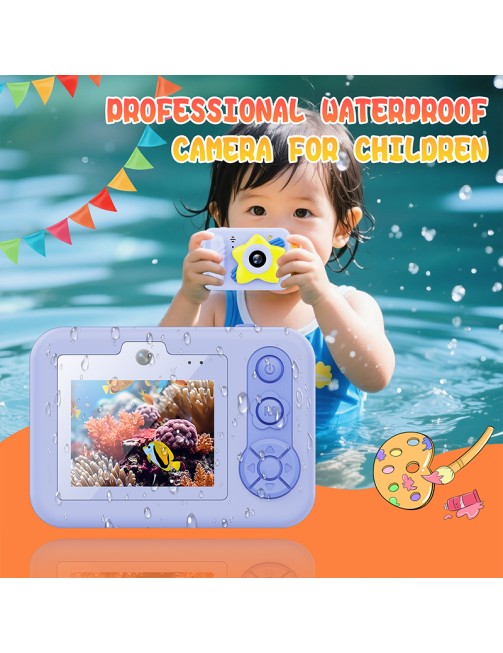 IP68 Waterproof Multi-Scene Mode Underwater Digital Camera 1080P HD Kids Camera