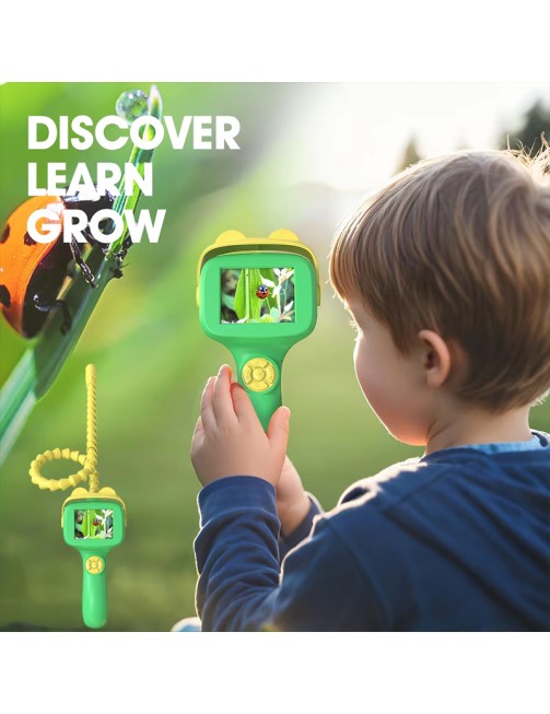 1080p IP67 Waterproof Outdoor Snake Scope Camera 2.0 Inch Screen Kids Nature Exploration Education Camera