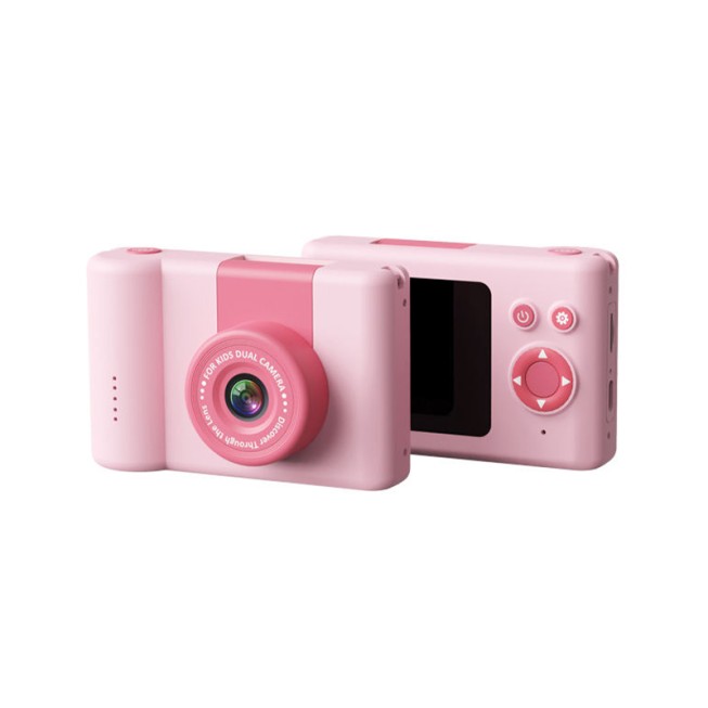 Children Animal Mini HD Waterproof Camera 2.4-inch LCD Screen 180 Degree Wide Angle Night Shot
