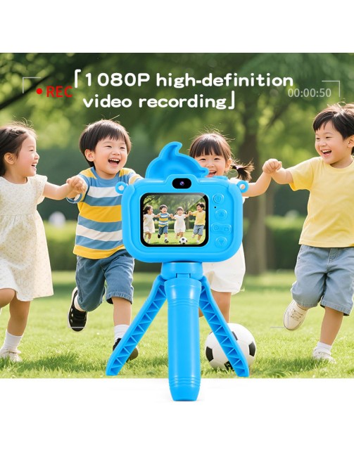 HD Waterproof Kids Camera with Slot Screen Sensor Filter