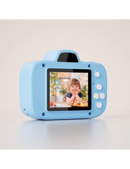 Kids Camera 2.0 Inch Screen 1080p HD Anti-shake IPX6 Waterproof Degree Wide Angle 40x Optical Zoom
